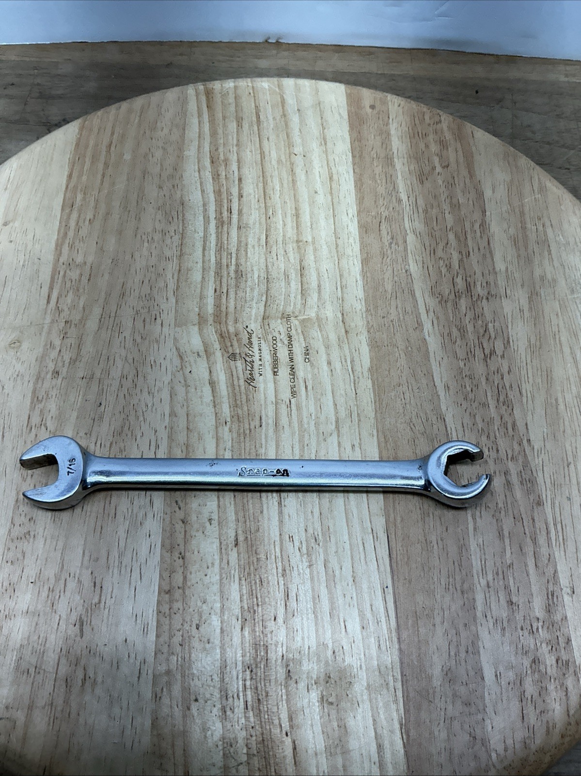 Snap-on Tools RXS14 7/16″ Flare Nut Line Wrench/Open End Combination 6 Point (D)