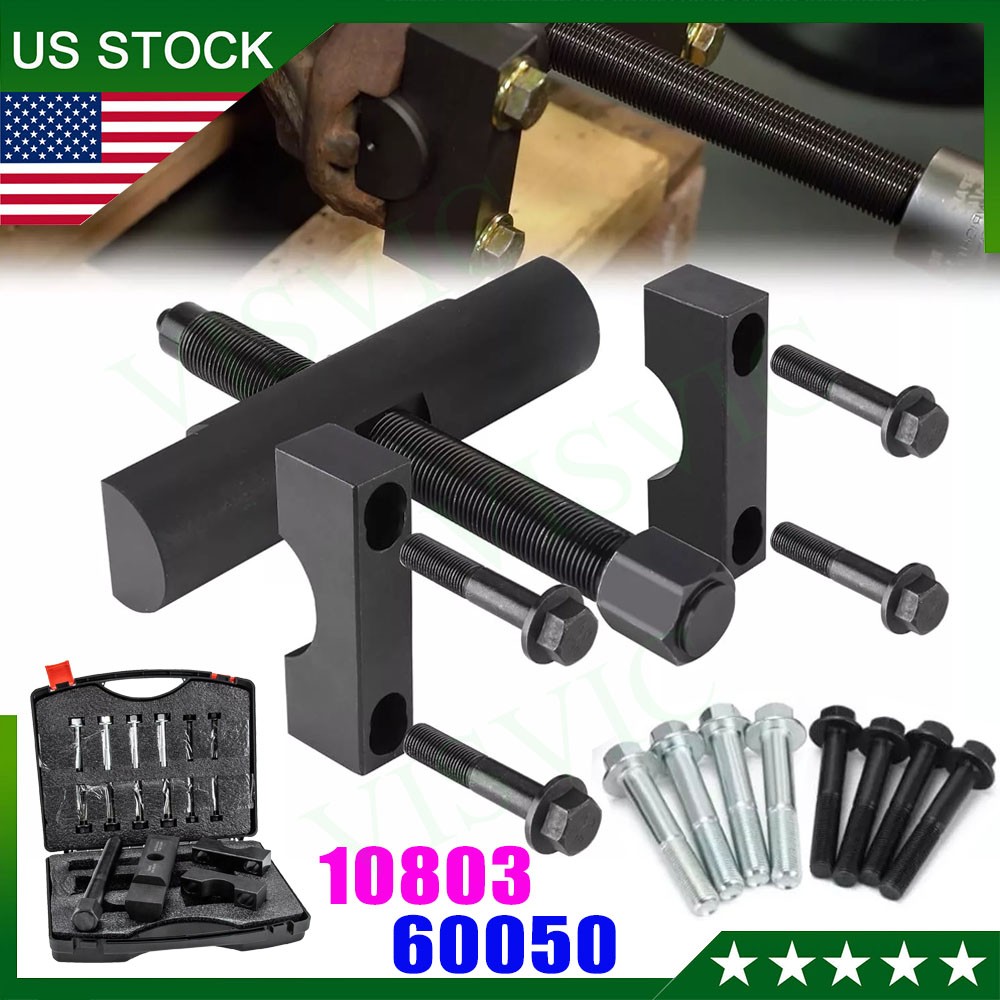 1* 60050 Heavy-Duty Yoke Puller Semi Truck Yoke Remover Tool Kit Black