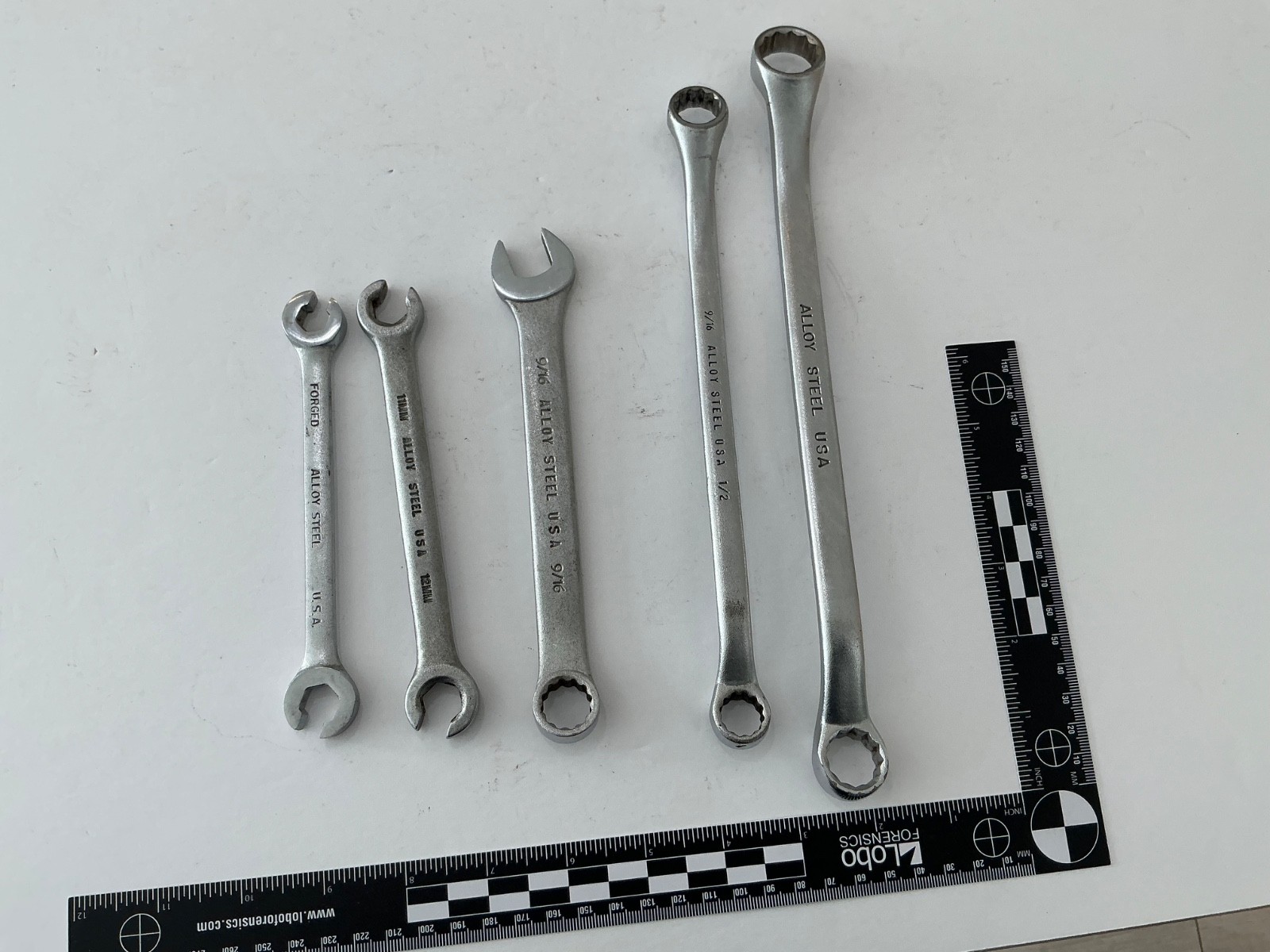 Asst Vtg Blackhawk Wrenches 5 pc all for $30 double box, flare, comb. USA made