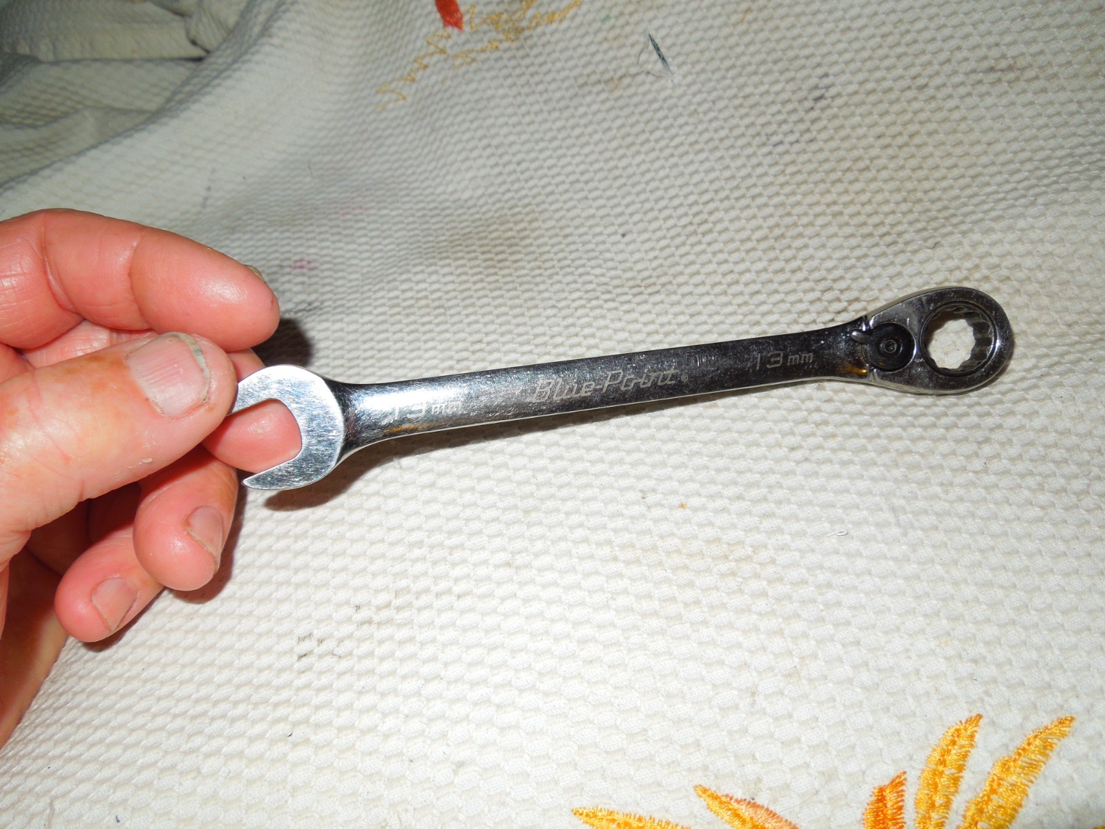 Blue Point 13mm Reversible Ratcheting Wrench metric BOERM13 Sold by Snap on