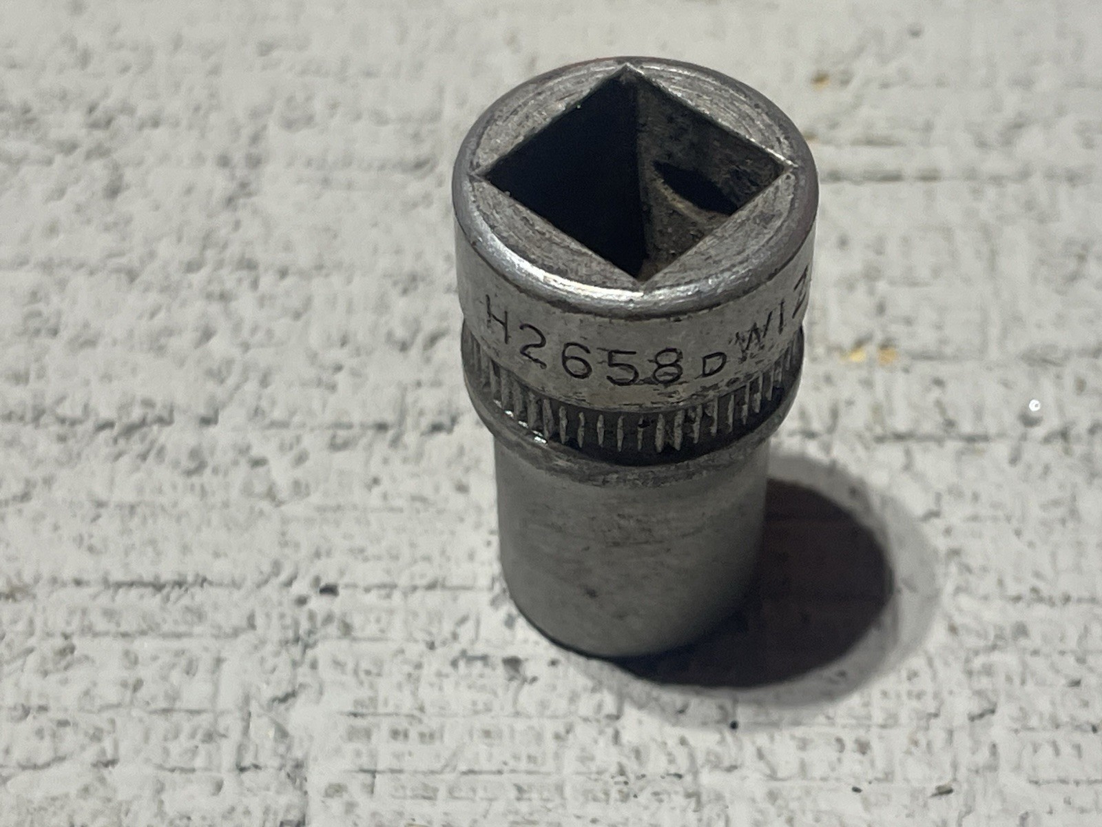 Wizard H2658 1/2″ Drive 12-Point 1/2″ Socket Chrome SAE