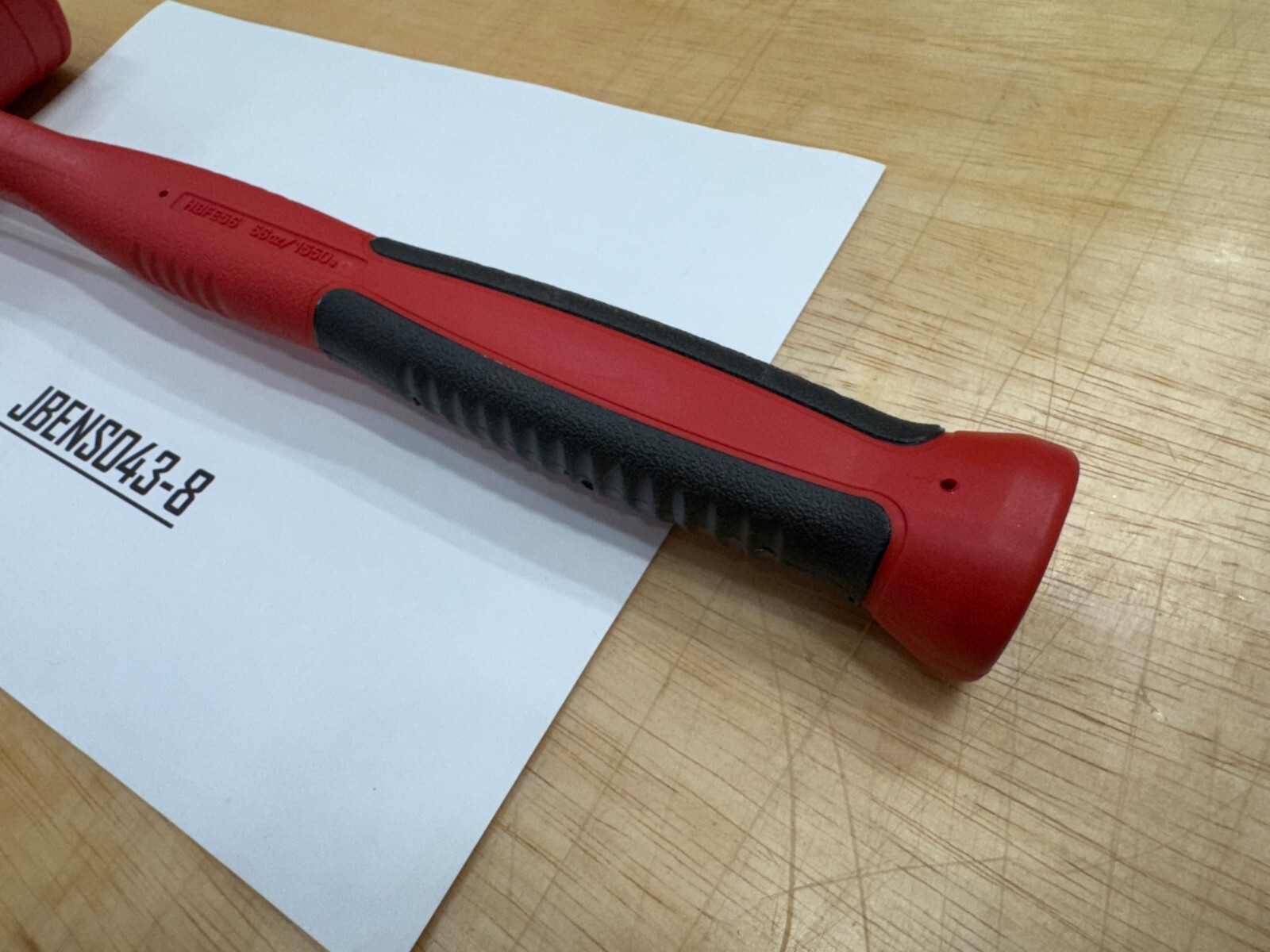 Snap-on Tools USA NEW RED 56oz / 1550g Soft Face Dead Blow Hammer HBFE56