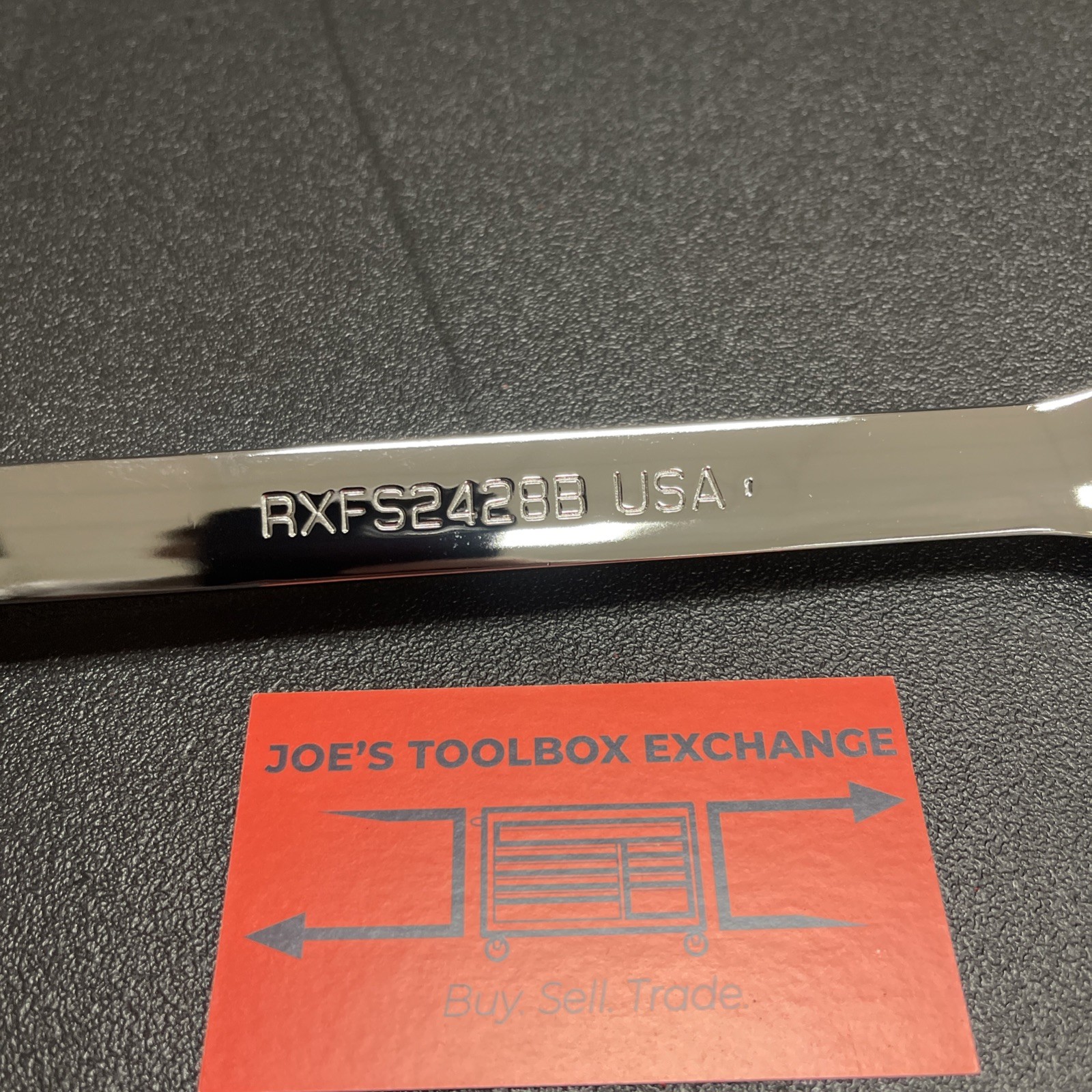 Snap-On Tools USA NEW 3/4″ 7/8″ SAE Double Flare Nut 6pt Line Wrench RXFS2428B