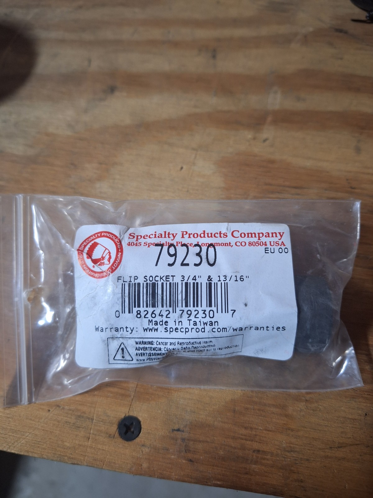 Specialty Products 1/2″ drive 79230 Flip Impact Socket 3/4″ & 13/16″