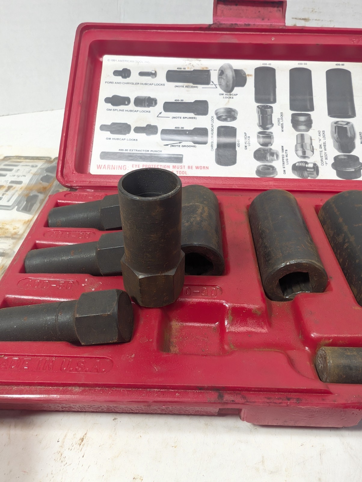Ken-Tool 30170 Hubcap & Wheel Lock Removal Kit – GM and Ford/Chrysler