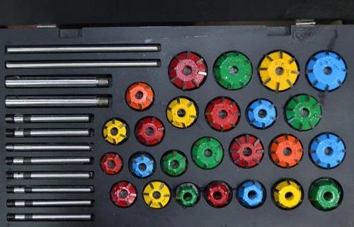 40x VALVE SEAT CUTTER KIT CARBIDE TIPPED FOR VINTAGE AND MODERN ENGINES BOXED