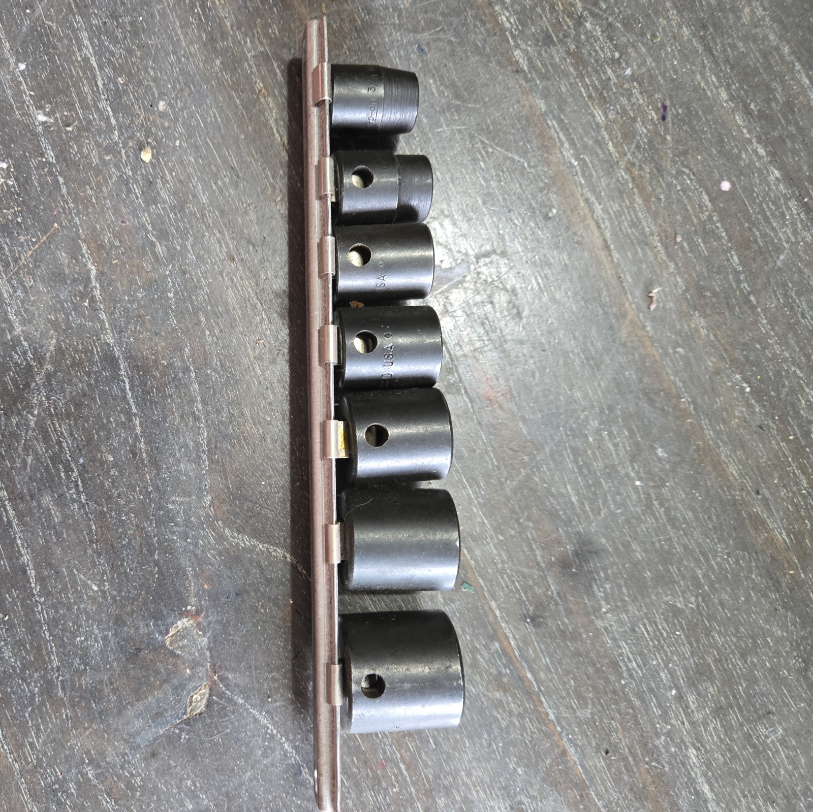 Snap On Tools 7 Piece 3/8″ Drive SAE Impact Socket Set 3/8″ – 3/4″