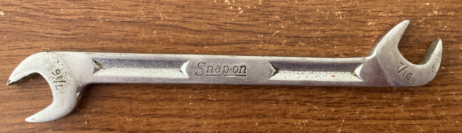 Snap On 7/16” 4 Way Open End Angle Wrench, V-5214