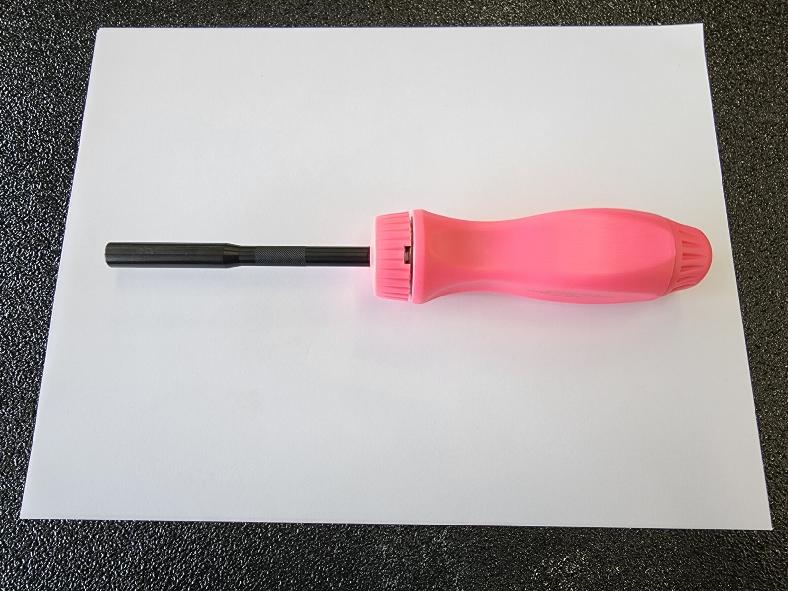 Snap-on Tools USA RARE HOT PINK Hard Handle Ratcheting Screwdriver SSDMR4BP