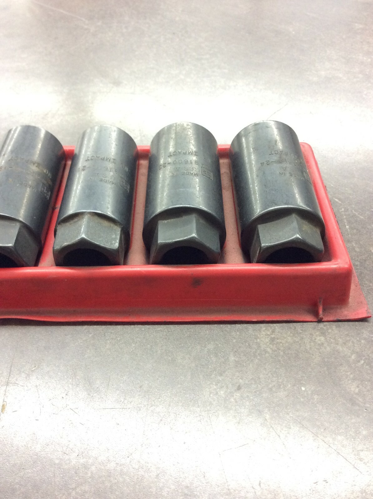 SP USA 91600 NO IMPACT DEEP SOCKETS 14MM,17MM,18MM,19MM,21MM,22MM WITH CASE