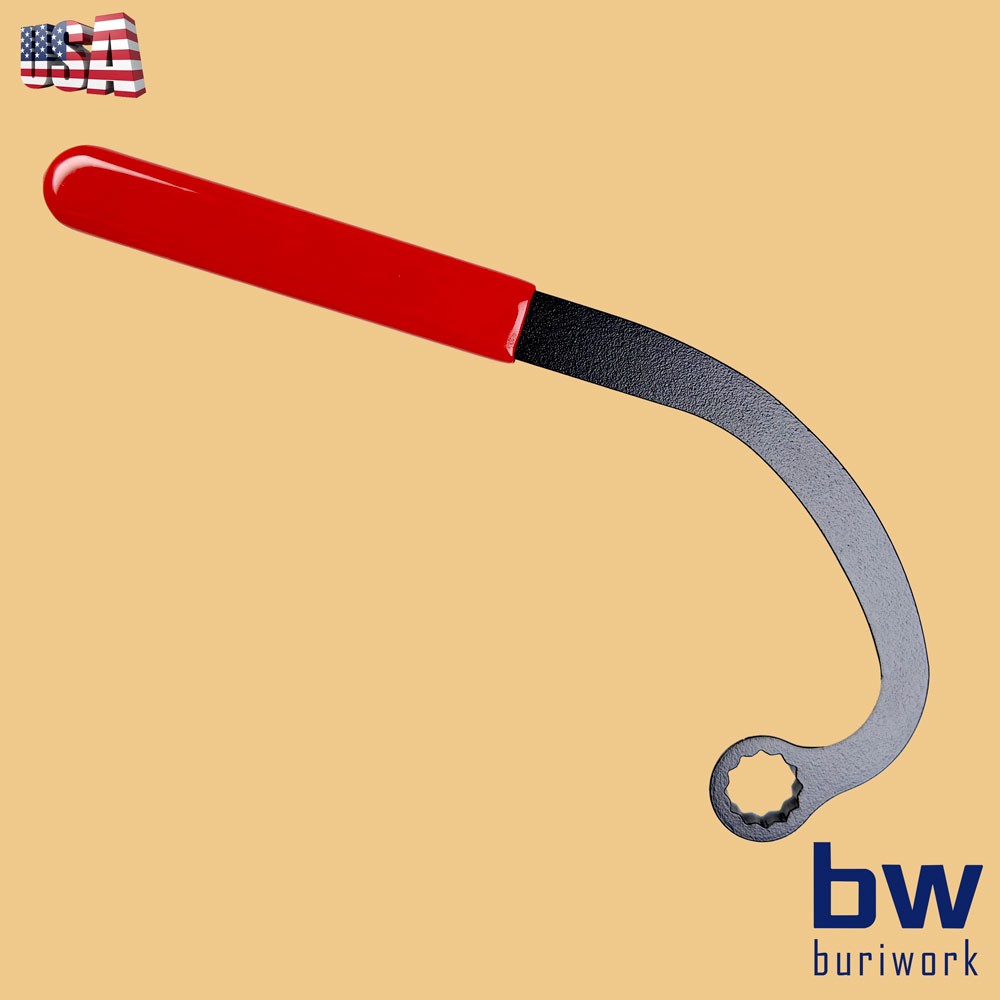 Injection Pump Gear Puller Lock Nut Wrench For Dodge Cummins Engine Barring Tool