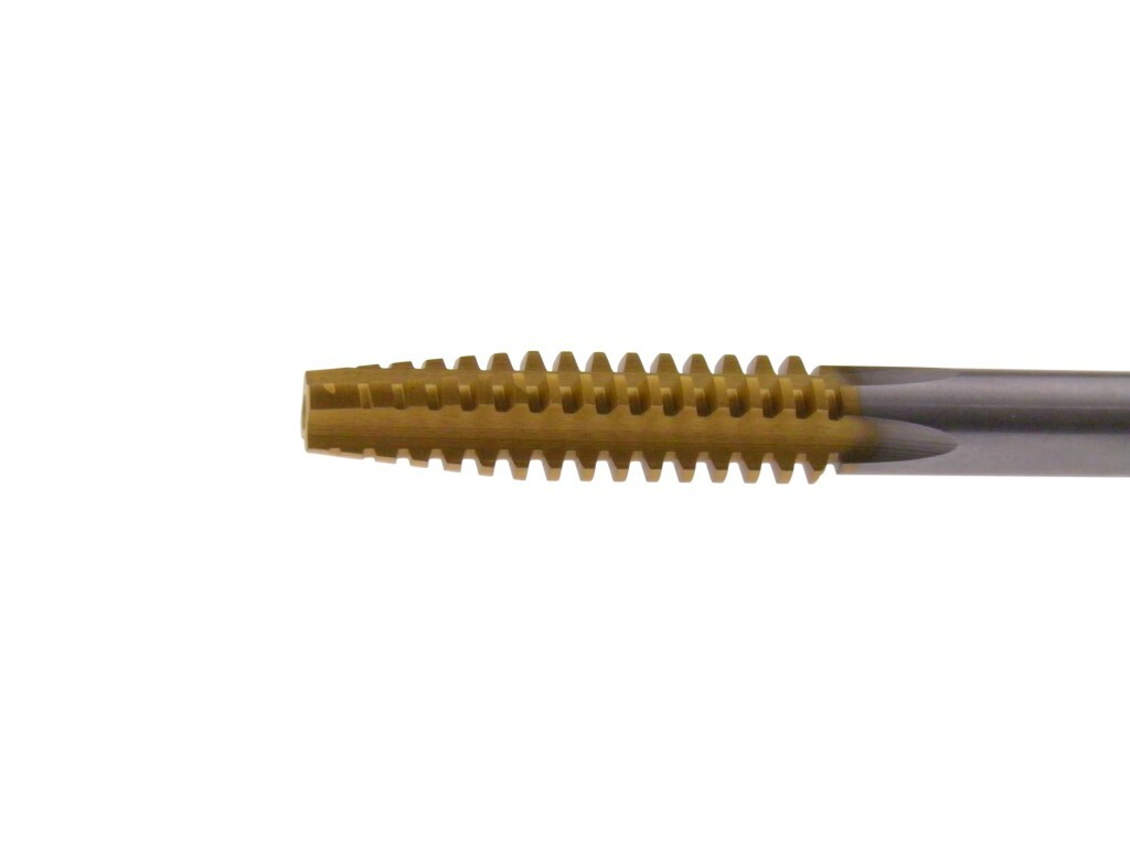 ACME Tap 3/8″ 10tpi High Speed Steel Left or Right Hand Titanium nitride Coating