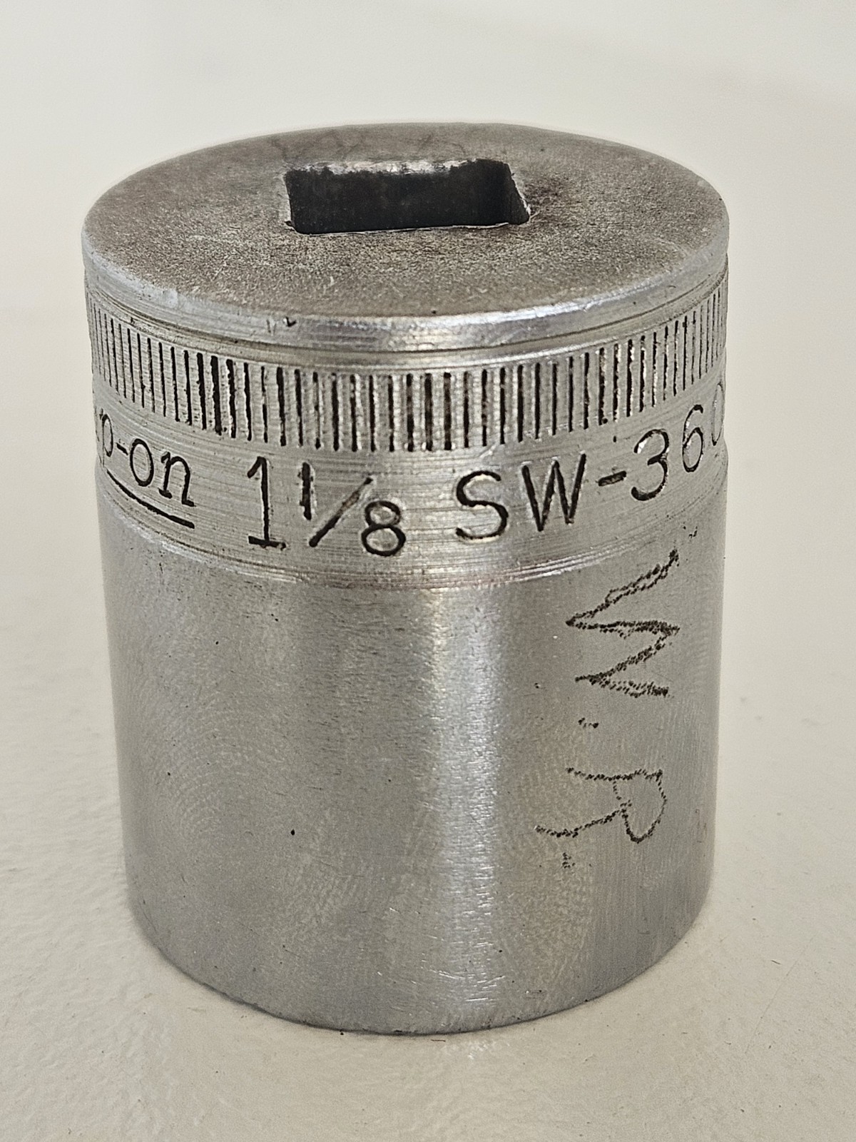 Vintage 1949 Snap-on SW-360 1/2 1-1/8in 1/2″ Drive 12-Point Socket Tool USA