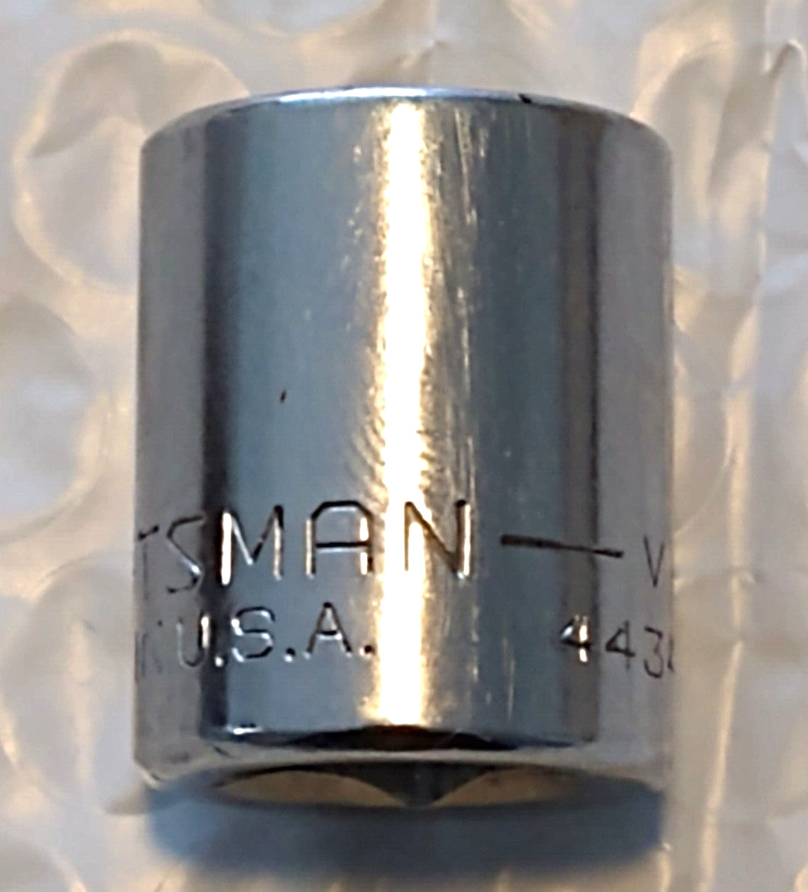 CRAFTSMAN TOOLS USA 44344, 3/8″ DRIVE, 7/16″ STAR SOCKET, SHALLOW, 8 POINT.