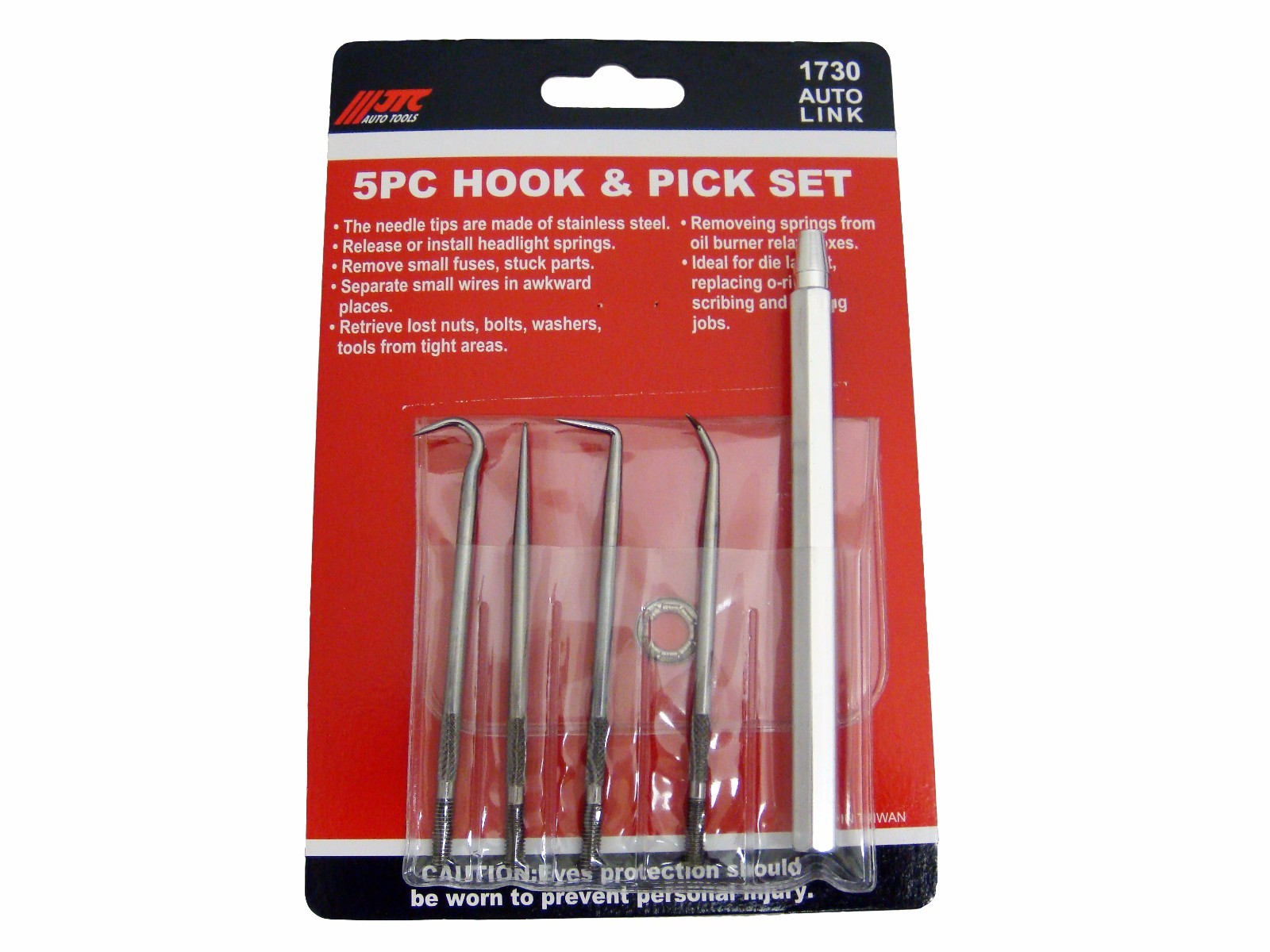 JTC 5 Piece Hook and Pick Set, JTC # 1730