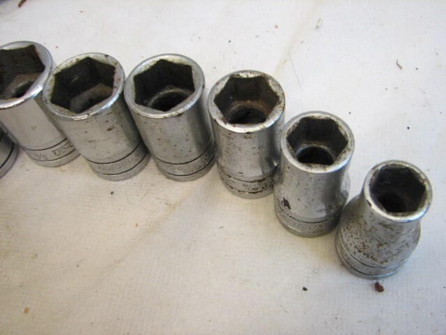 Set Snap-On 1/2″ Drive Shallow/Standard Length 6-Pt Sockets 7/16 – 1-1/4″ Tools