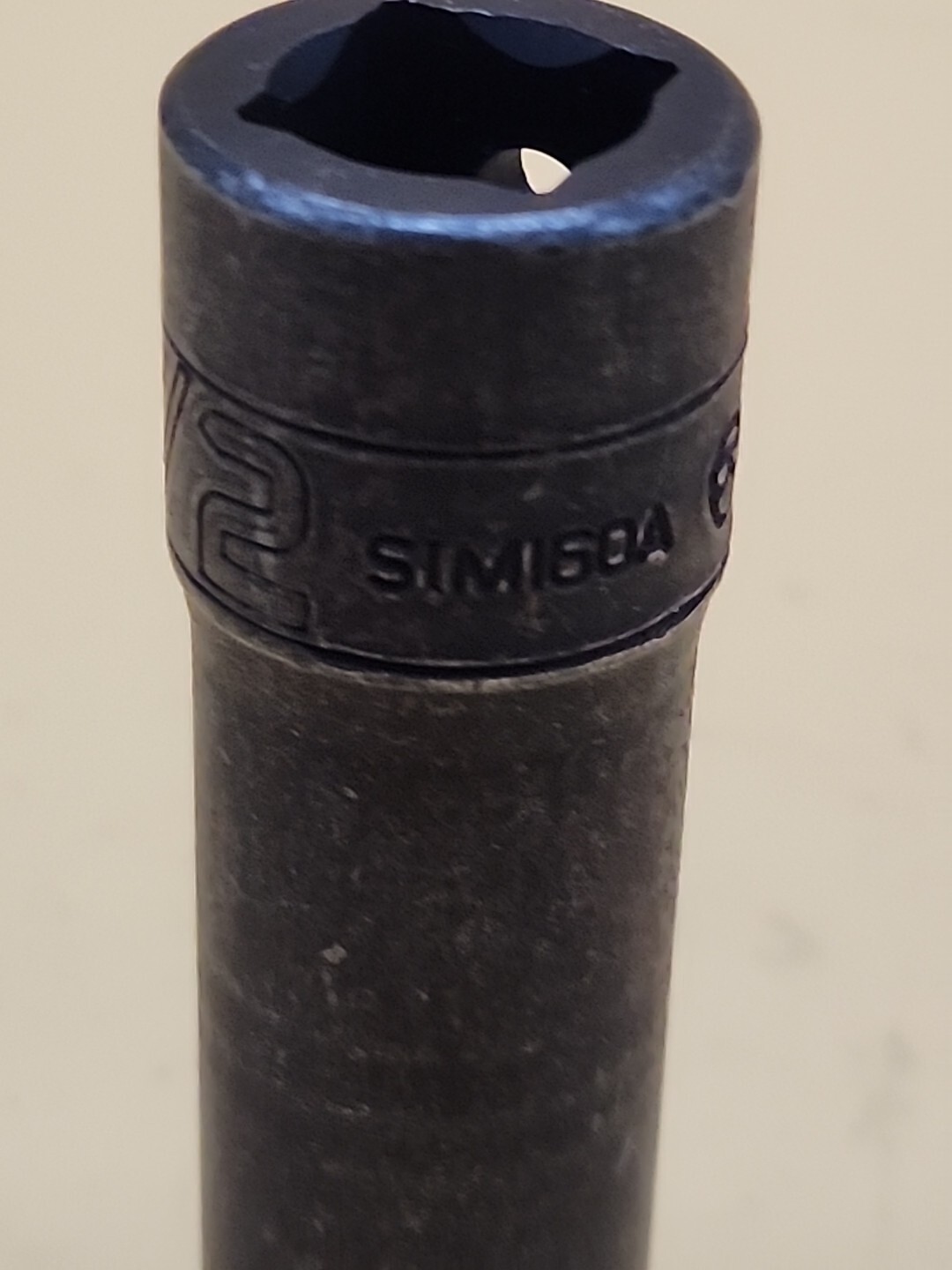 Snap-on Tools 1/2″ Drive 6-Point SAE 1/2″ Deep Impact Socket SIM160A USA