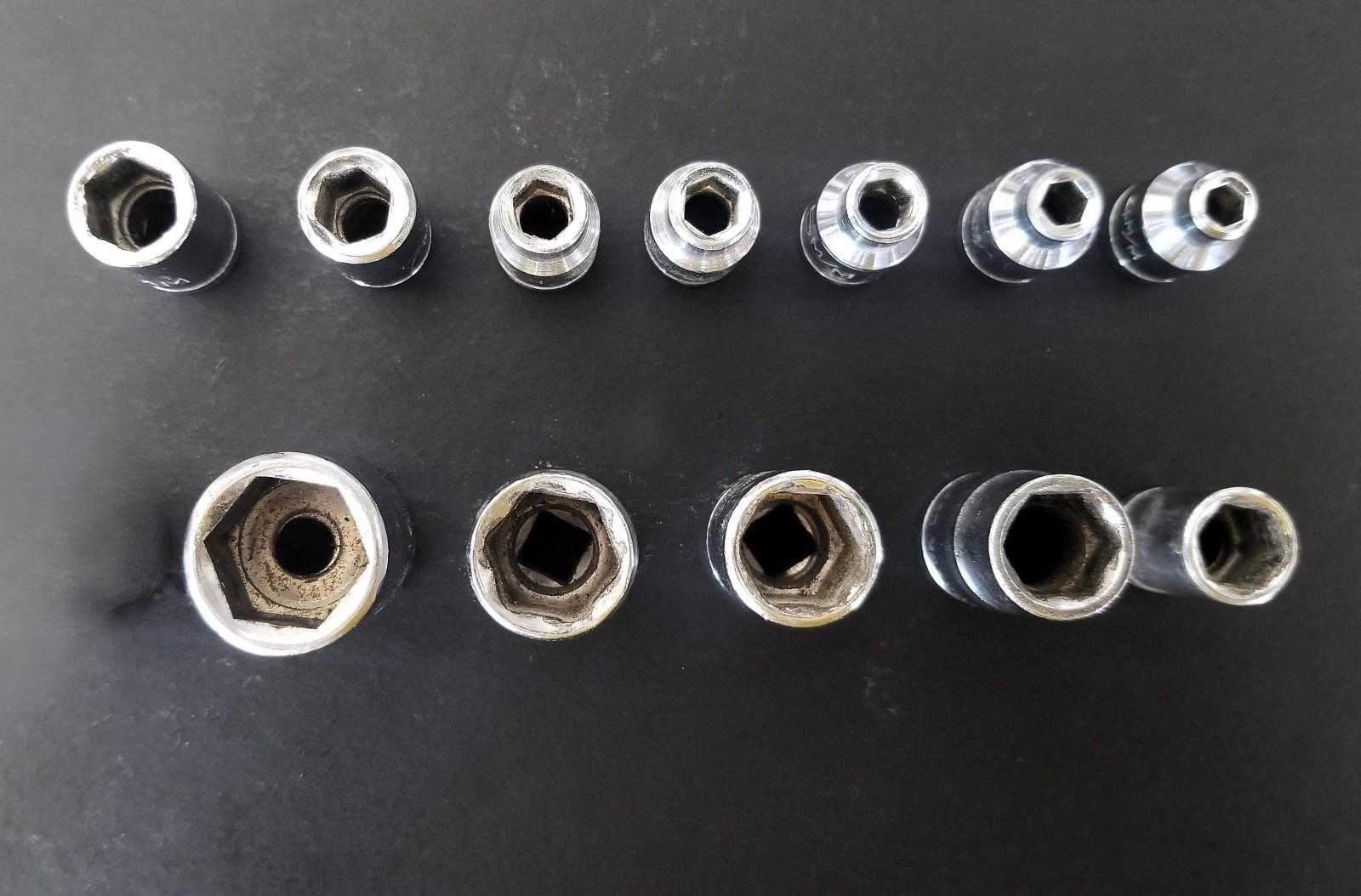 12 Piece 6 point Metric Socket Mix Set 4 4.5 5 5.5 6 7 8 9 10 11 12 13mm
