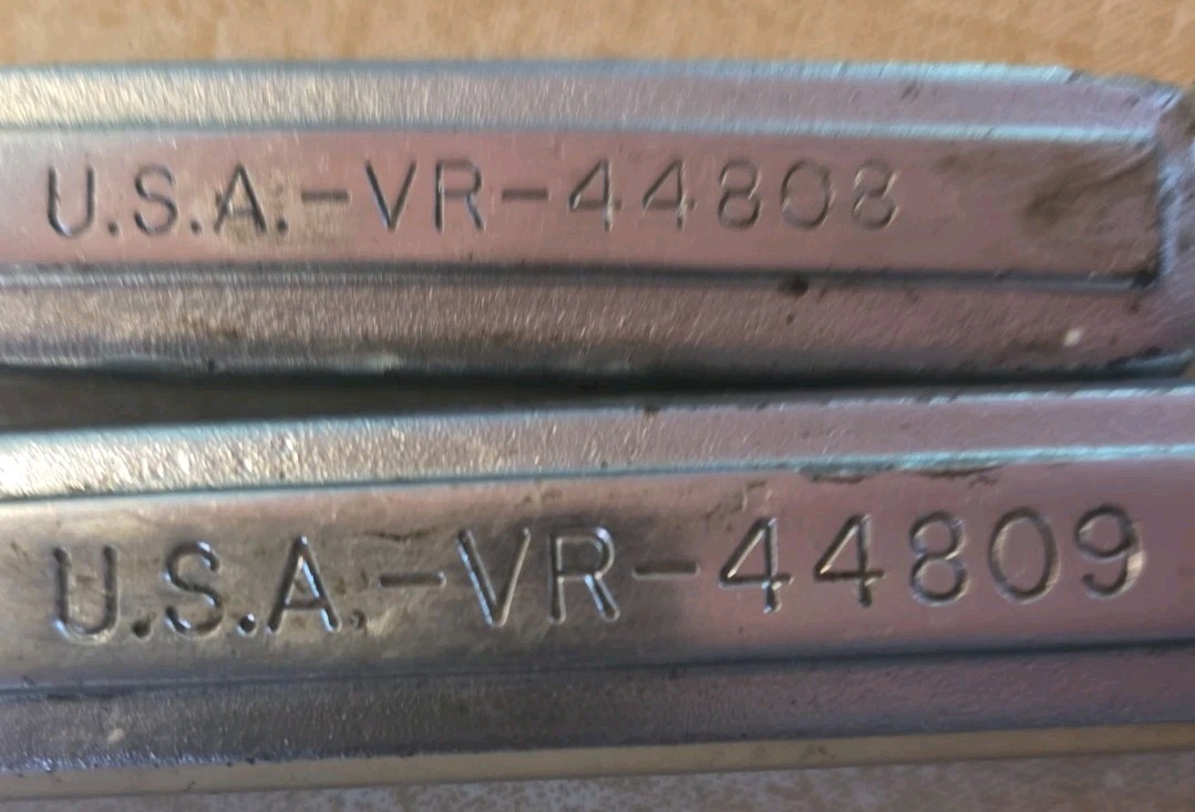 LOT OF 2 Craftsman USA 1/2″ VR 44809 Ratchet 3/8″ VR 44808 ratchet