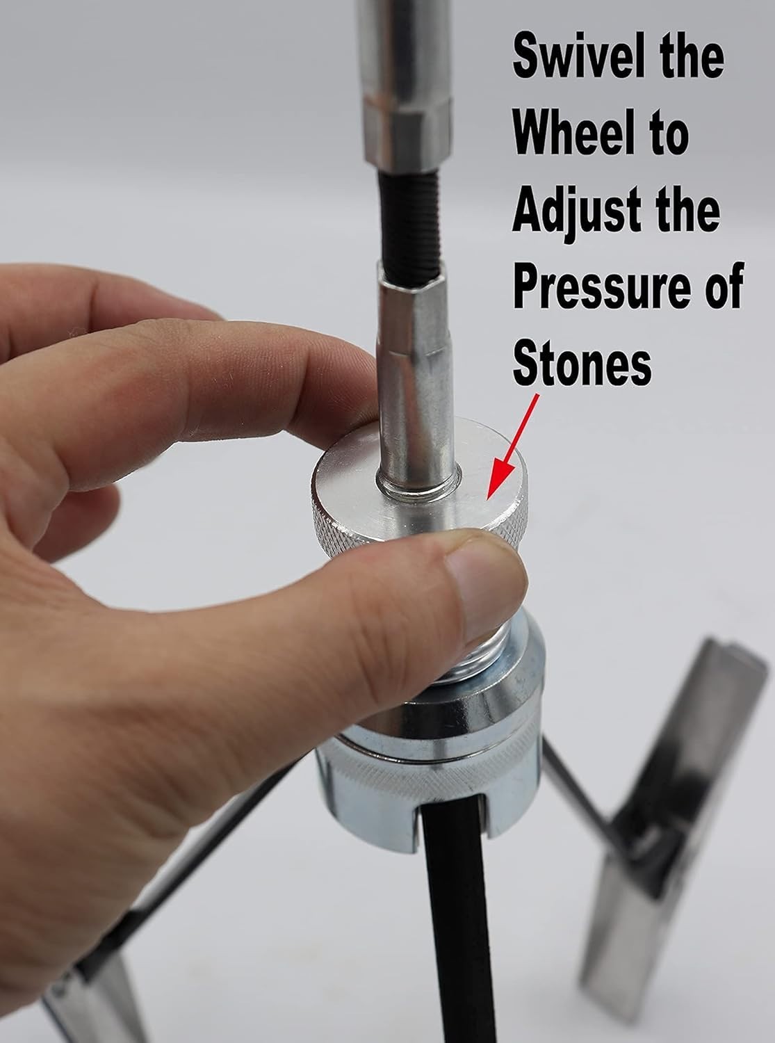 Adjustable Engine Cylinder Hone 2-7 Inches with 220 Grit for Perfect Finishes