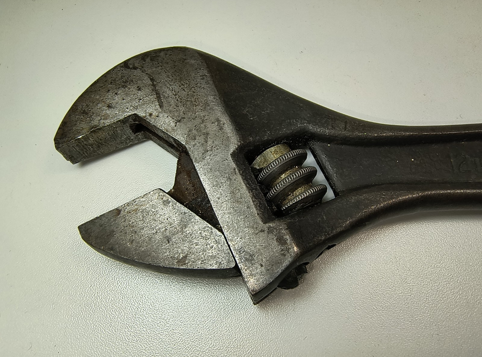 Vintage Crescent Tool Co 12” 300mm Adjustable Wrench Industrial Finish EXCELLENT