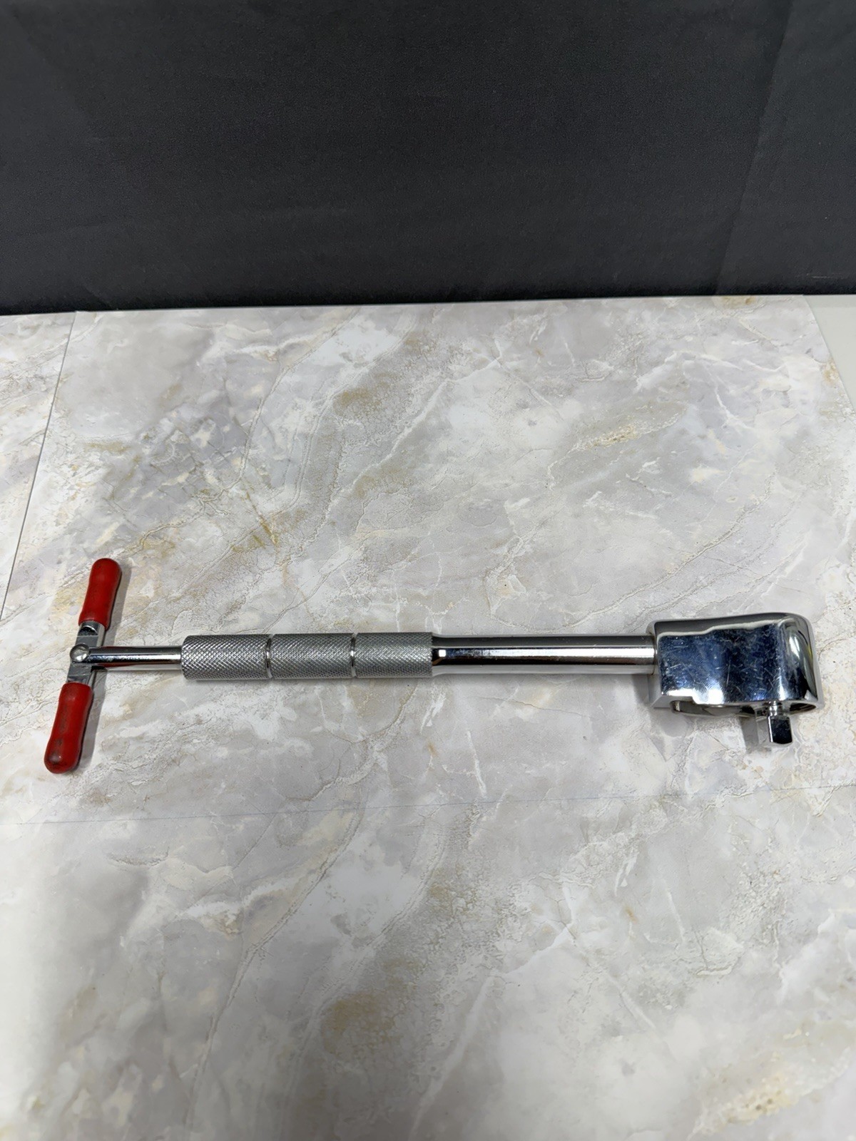 Sidewinder T-handle Speed Wrench Ratchet 3/8″ Drive Knurled Handle