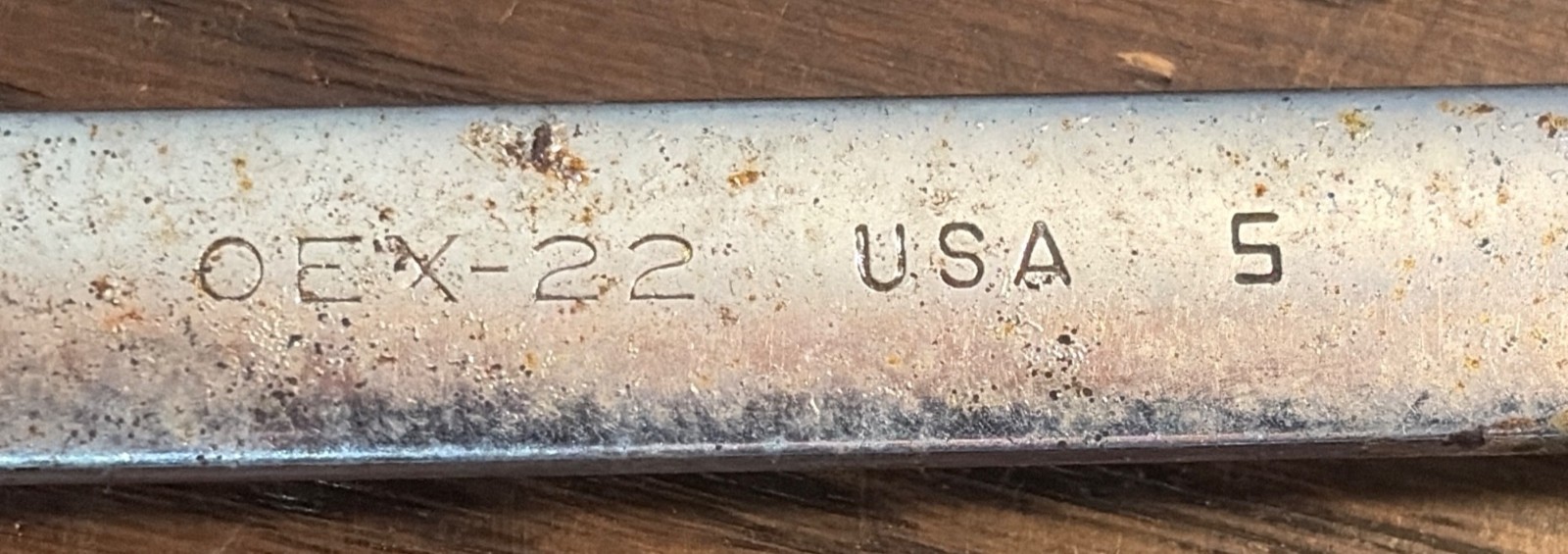 Snap-On 11/16″ Combination Wrench OEX-22 USA Vintage Tool