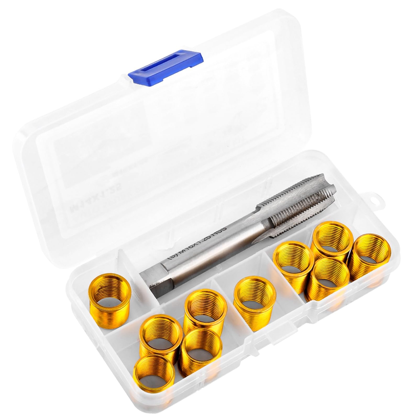 Spark Plug Thread Repair Kit M14x1.25, 11 PCS Insert and Tap Set, 10 Inserts …