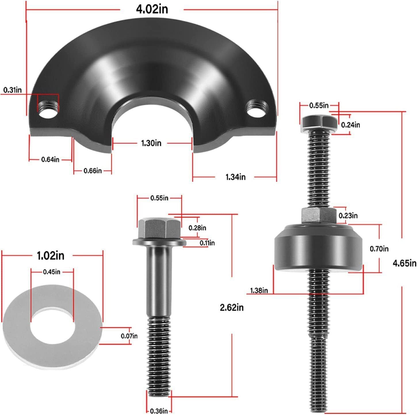 Water Pump Pulley Removal Tool 303-S455 303-009 211-185 For Ford Mercury 3.0L