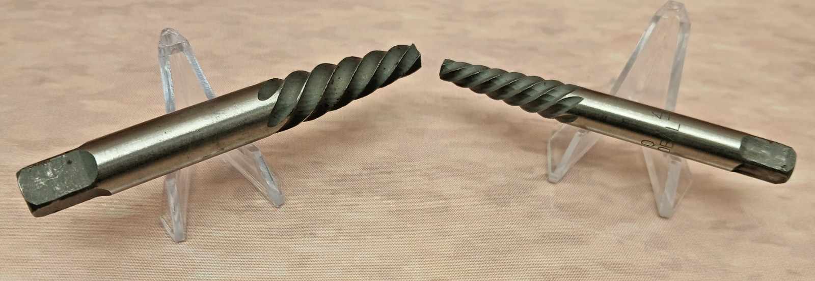 Kobalt Spiral Flute Screw Extractors #4 & #5 Easy Out Bolt Remover Set