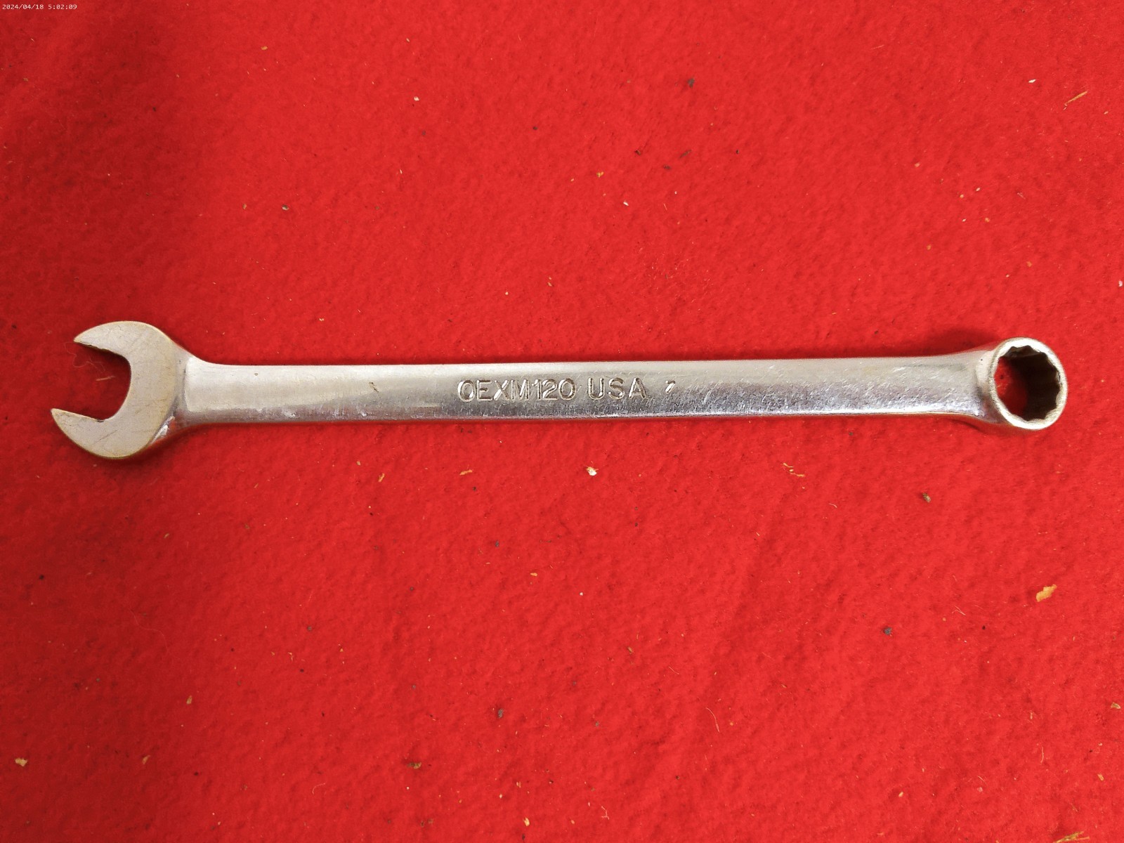 Snap On 12mm Combination 12 Point Wrench OEXM120 USA long 7-1/4»