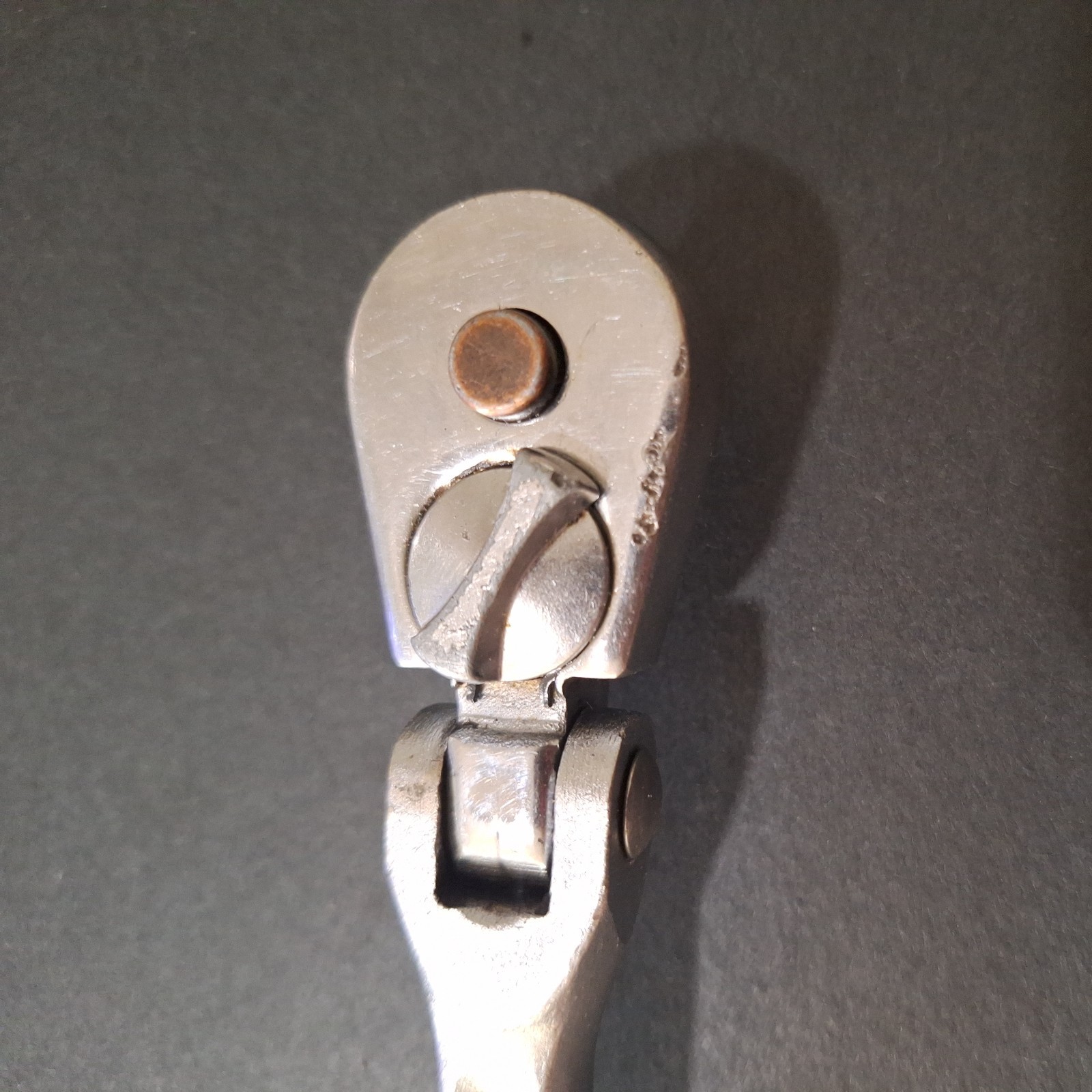 Vintage CRAFTSMAN 3/8″ Drive Flex Head Ratchet No. -V-42791 Forged In USA