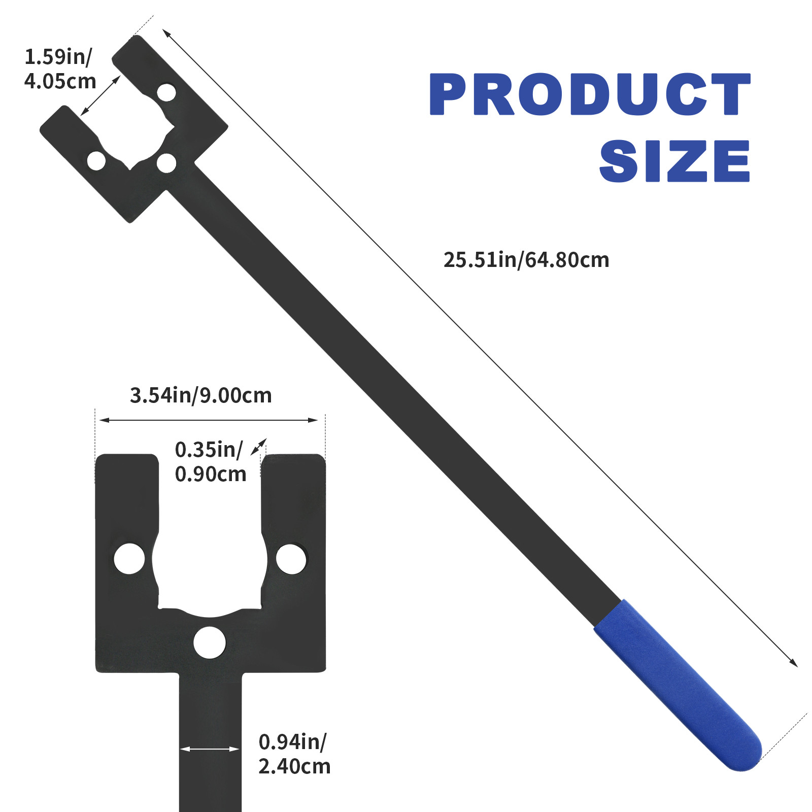 Fan Clutch Nut Wrench Tool Viscous Fan Spanner Wrench Tool, Compatible with Land