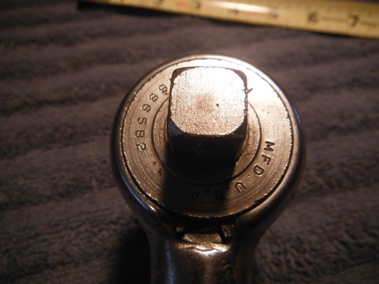 Vintage Wizard Forged in USA 1/2″ Drive Ratchet Model H2833 10in Long