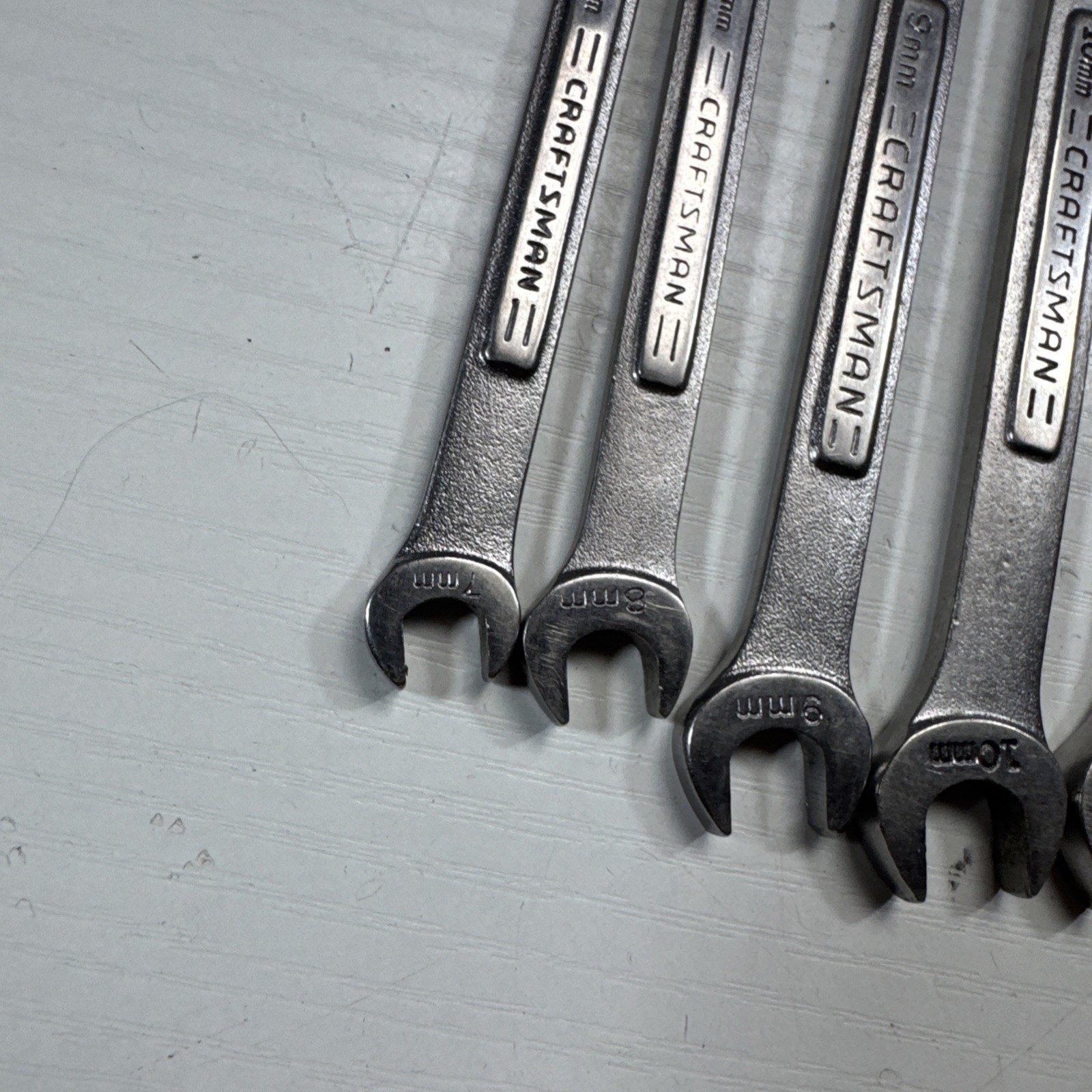 Sears Craftsman 6 Point 11 Piece Metric Wrench Set See Photos