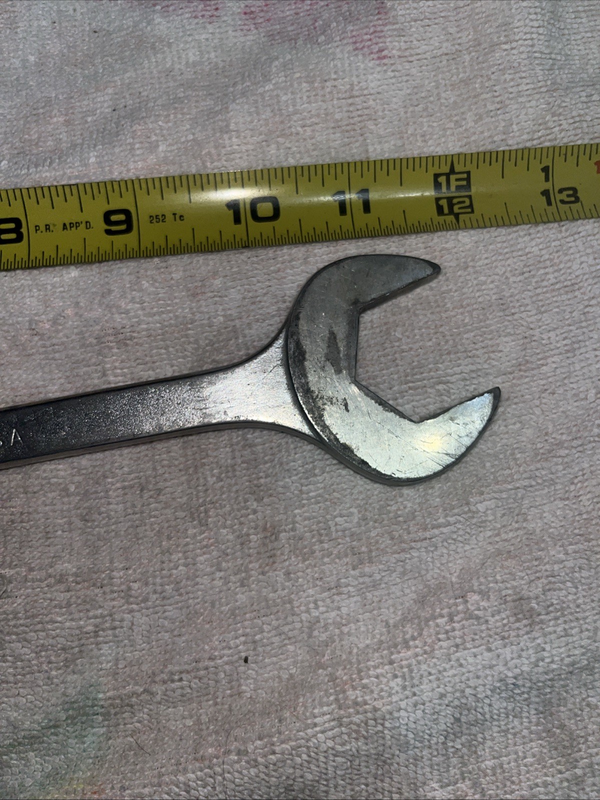 Mac Tools 1-1/8″ SAE Chrome Four Way Angle Head Open End Wrench USA DA36