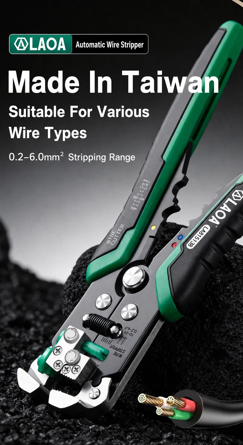 Professional Automatic Wire Stripping Pliers Terminal Crimping Tool