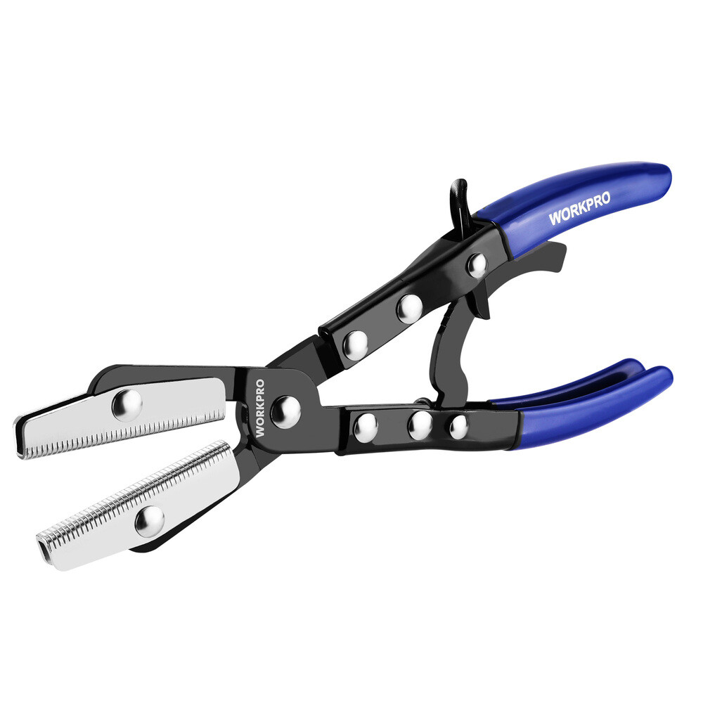 WORKPRO 10″ Ratcheting Hose Pinch Off Plier for Automotive Hose Lines Fuel Lines