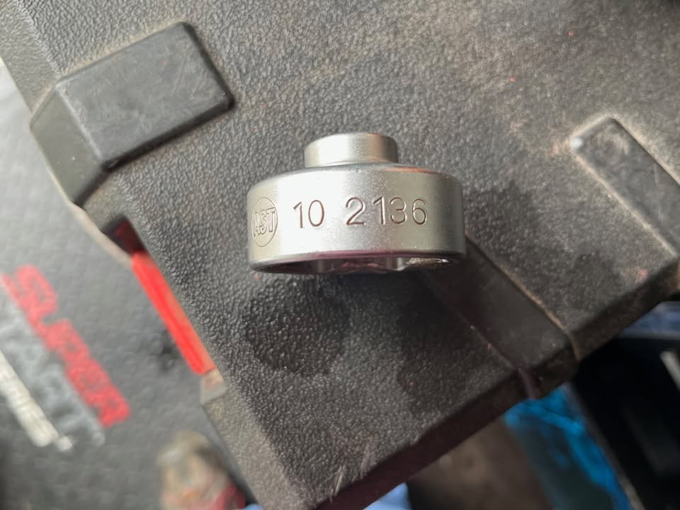 The Assenmacher Specialty Tools (AST) 2136 is a 36mm, 6-point oil filter socket