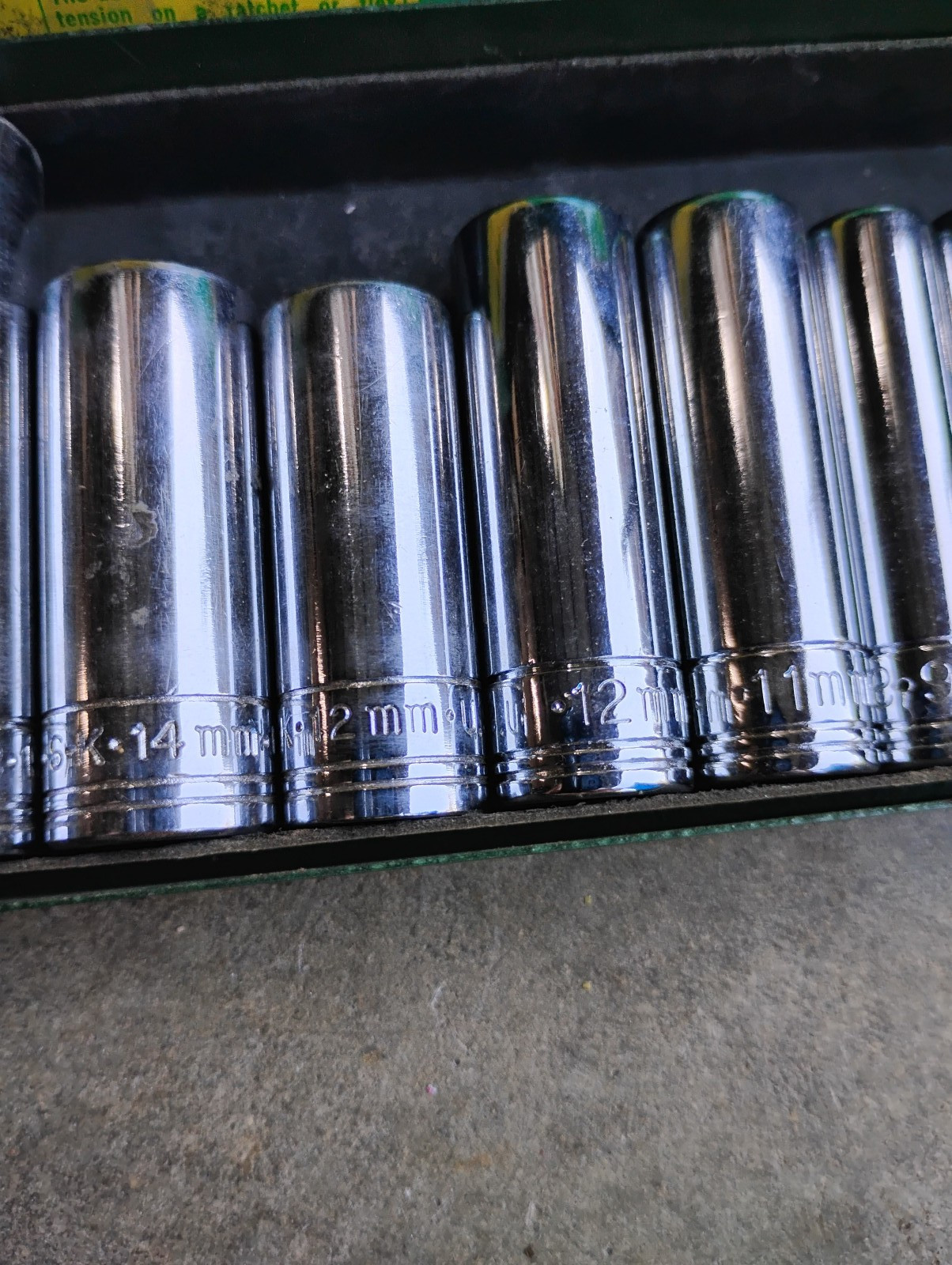 SK Tools USA – 8pc Mixed Drive Metric Deep Socket Set Read!