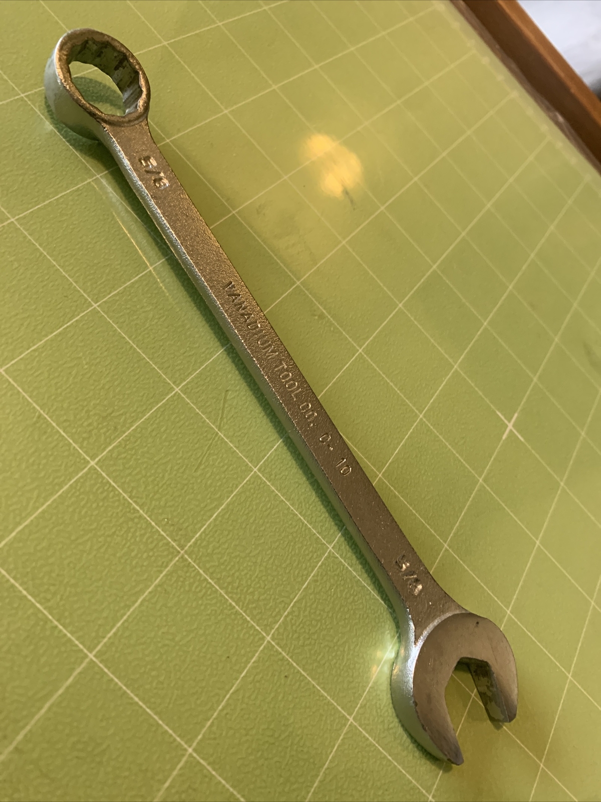 MODIFIED SHAVED VANADIUM TOOL CO. 12 PT WRENCH 5/8″ MODEL C-10