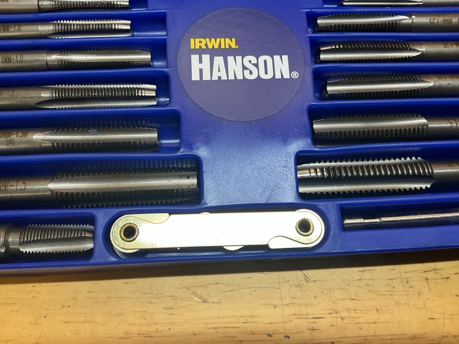 Irwin Hanson 26317 41 Pc. Metric Hex Tap & Die Set (3mm-12mm)