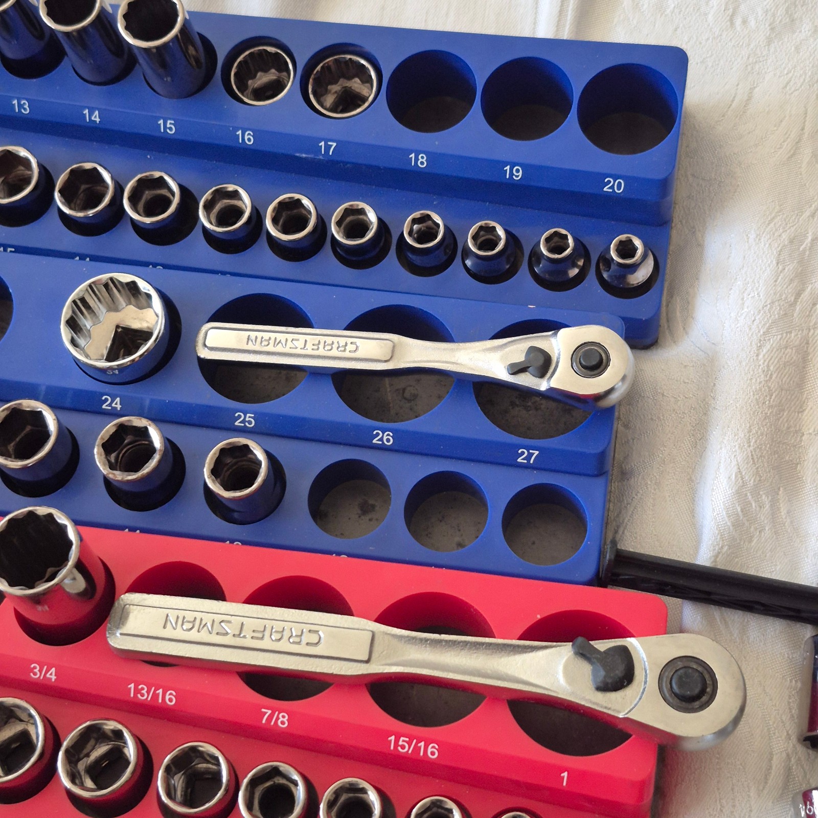 CRAFTSMAN MIXED SOCKET SETS SAE METRIC 3 RATCHETS SWIVELS ARES MAGNETIC HOLDERS