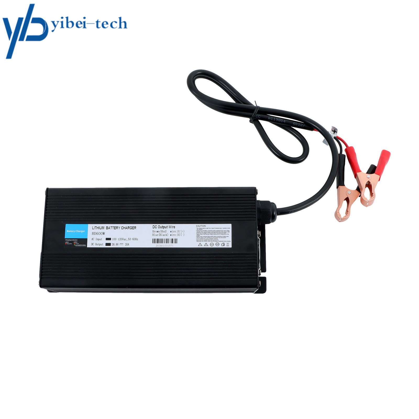 24V 20A LifePO4 Battery Charger and Maintainer for 29.2V LiFePO4 Lithium-Iron