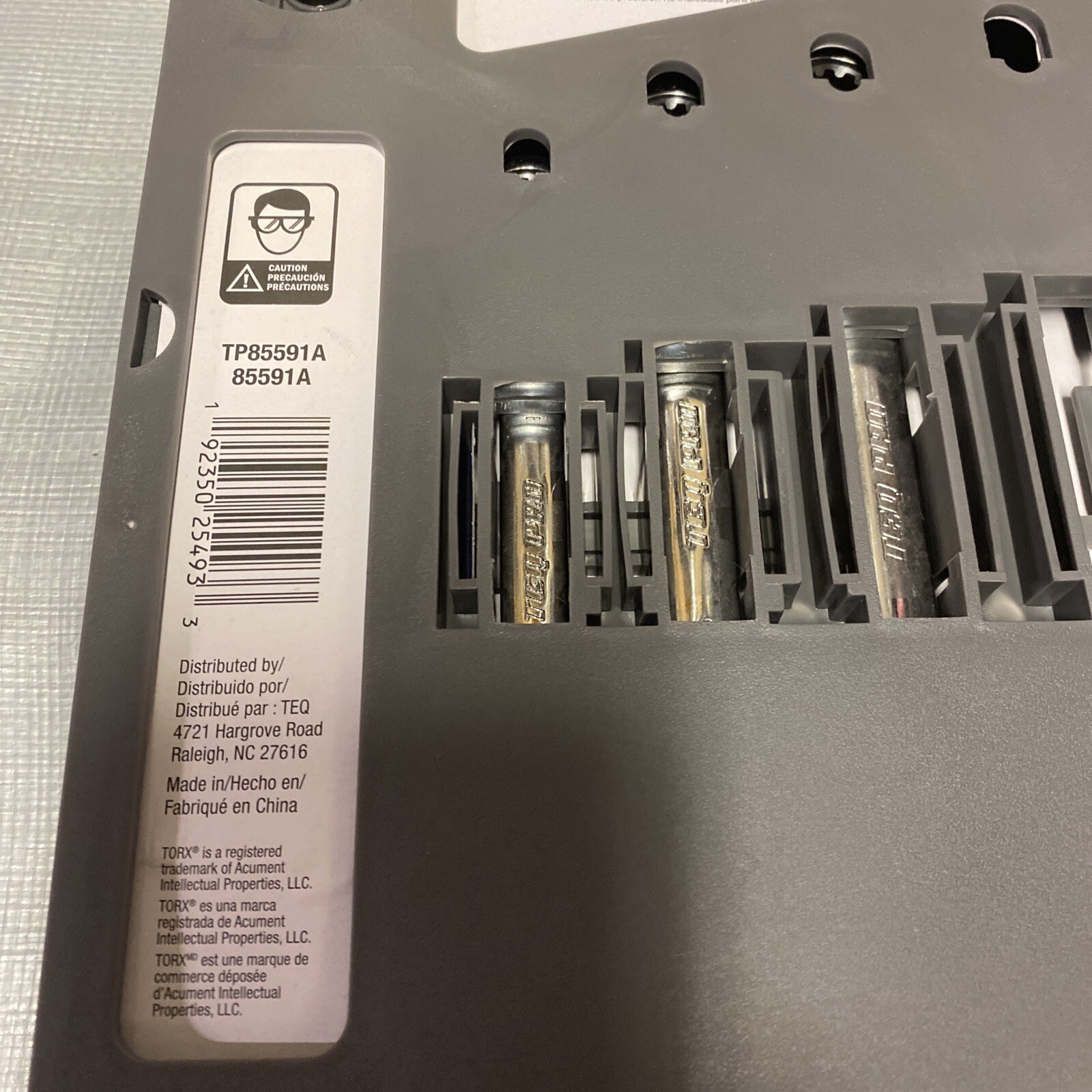 TEQ Correct Pro – 5 Pc Universal Ratcheting Wrench Set – Metric – TP85591A