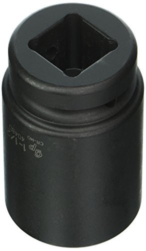 1″ Drive x 1-1/2″ Deep Socket – High Torque, Durable Chrome Moly Steel Tool