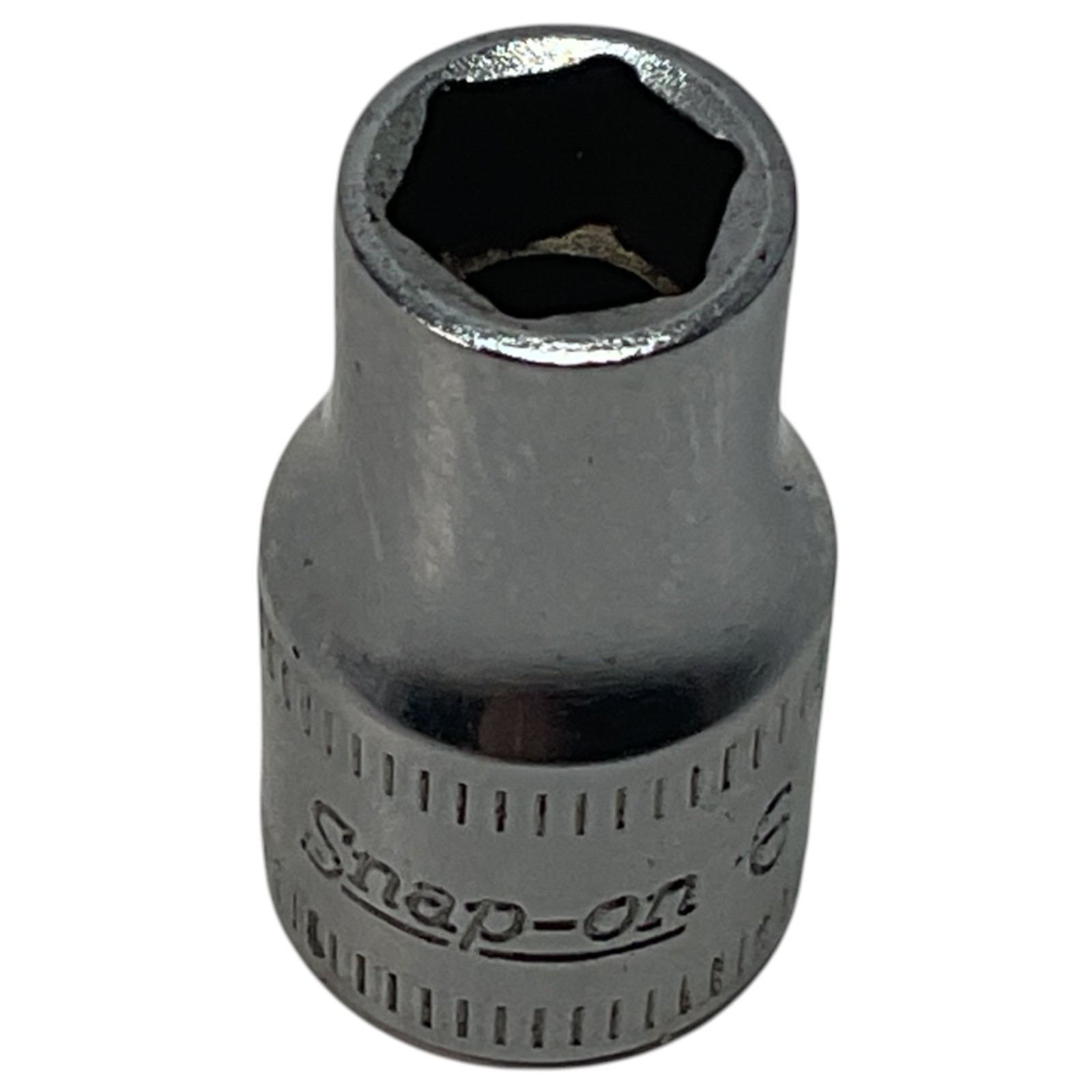 Snap-On TMM6 6mm 6 Point 1/4″ Drive Shallow Chrome Socket USA Tool Snap On Tools