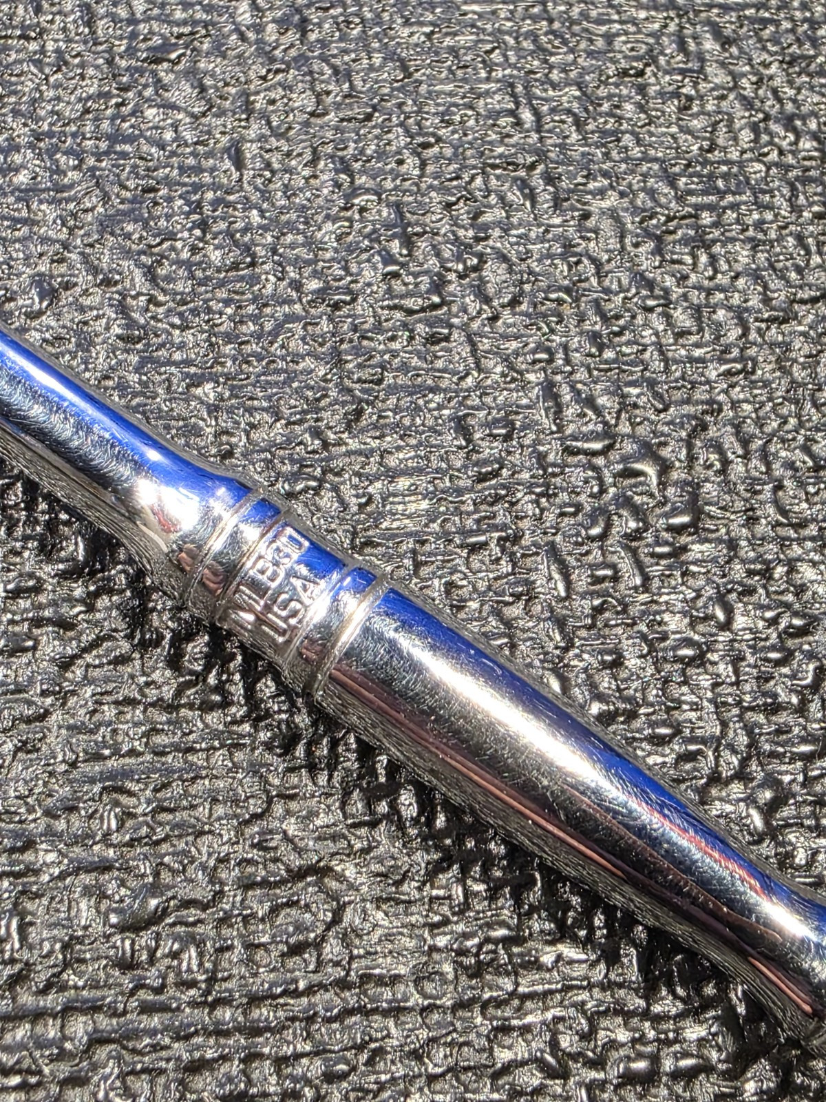 Snap-on Tools TML830 1/4″ Drive Long Handle Chrome Ratchet 6-1/2″ Long