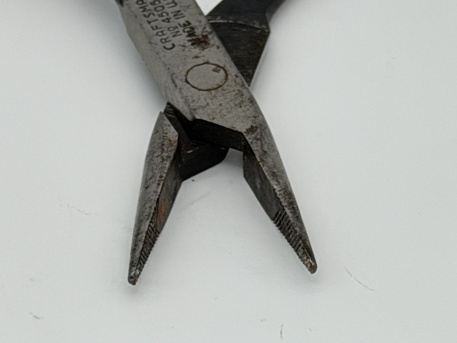 Sears Craftsman Tools 8” Long Nose Pliers 4505 Made in USA Vintage