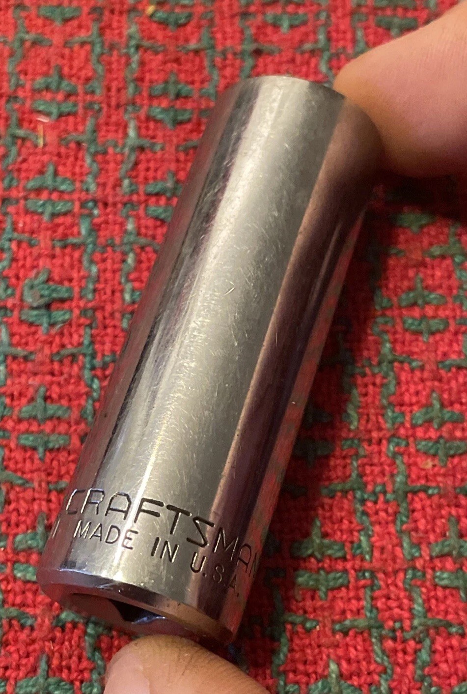 Vintage Craftsman 15mm Deep Socket No Knurl 6pt 3/8 Dr 44432 🇺🇸 Excellent
